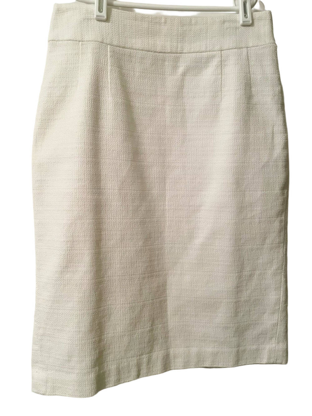 Banana Republic Pencil Skirt - Off White, Textured
